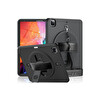 Newface Apple iPad Pro 12.9 (2021) Kılıf Strap-C Otterbox Tablet Kapak - Siyah