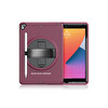 Newface Apple iPad 10.2 (7.Nesil) Kılıf Hand Strap Tablet Kılıfı - Mürdüm
