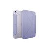 Uniq Apple iPad Air 11 (2024) Camden Katlanabilir Tablet Kapak - Lila