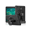 Newface Apple iPad 5 Air 9.7 Kılıf Strap-C Otterbox Tablet Kapak - Siyah
