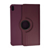 Newface Apple iPad 2025 10.9 10.Nesil (A16) Kılıf 360 Tablet Deri Kılıf - Mürdüm