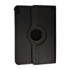Newface Apple iPad 2025 10.9 10.Nesil (A16) Kılıf 360 Tablet Deri Kılıf - Siyah
