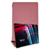 Newface Samsung Galaxy T870 Tab S7 11 Kılıf Tablet Smart Kılıf - Pembe