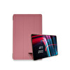 Newface Apple iPad Air 5 (2022) Kılıf Tablet Smart Kılıf - Pembe