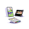 ESR Apple iPad Air 13 (2024) Flip Hybrid Kalemlikli Tablet Kılıfı - Mor