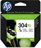 HP 304 XL N9K07AE Orijinal Çok Renkli Mürekkep Kartuşu