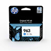 HP 963 3JA23AE Mavi Muadil Kartuş