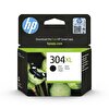 HP N9K08AE 304 XL Siyah Mürekkep Kartuşu