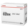 Canon CRG-039H BK 0288C001AA Siyah Orijinal Toner Kartuşu