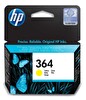 HP 364- CB320EE Orijinal Sarı Mürekkep Kartuş
