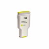 BK HP 728 F9K15A 300 ML Muadil Sarı Plotter Kartuşu