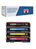 Powprint Canon CRG-055 I-Sensys LBP-663CDW CMYK 1 Set Çipsiz Muadil Toner