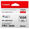 Canon PFI-1000 PGY (Photo Gray) Fotoğraf Gri A2 Yazıcı Orijinal Mürekkep Kartuş 80 ml. (0553C001)