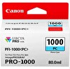 Canon PFI-1000 PC (Photo Cyan) Fotoğraf Mavi A2 Yazıcı Orijinal Mürekkep Kartuş 80 ml. (0550C001)
