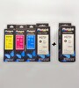 Photoink HP GT51 GT 52  HP Smart Tank 670 700 720 750 790 Uyumlu Photoink Plus 4 Renk ve 1 Siyah Mürekkep Seti