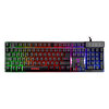 Everest KB-GX9 USB Gökkuşağı Renkli Aydınlatmalı Siyah Gaming Klavye