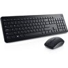 Dell KM3322W Kablosuz Türkçe Siyah Klavye Mouse Set
