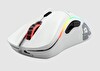 Glorious GLO-MS-DMW-MW Model D- Minus Orta/Küçük El RGB Mat Beyaz Oyuncu Kablosuz Mouse