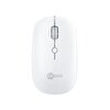 Lecoo WS211 Dual Mod Bluetooth Şarj Edilebilir Optik Beyaz Kablosuz Mouse