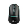 Lecoo WS210 Dual Mod RGB Bluetooth Şarj Edilebilir Optik Siyah Kablosuz Mouse