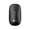 Lecoo WS209 Dual Mod Bluetooth Şarj Edilebilir Optik Siyah Kablosuz Mouse