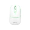Lecoo WS210 Dual Mod RGB Bluetooth Şarj Edilebilir Optik Beyaz Kablosuz Mouse