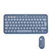 Logitech K380 920-011400 Bluetooth Klavye + M350 910-006753 Pebble Kablosuz Mouse