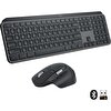 Logitech MX Keys For Business  Siyah Aydınlatmalı Gelişmiş Kablosuz Klavye ve MX Master 3 Gelişmiş Kablosuz Mouse Seti