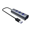 DM CHB009 USB 3.0 4 Portlu Alüminyum Hub Çoklayıcı