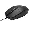 DM K5 1600 DPI USB Siyah Kablolu Mouse