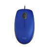 Logitech M110 910-006758 Sessiz Mavi Kablolu Mouse