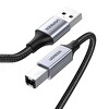 Ugreen USB-A To USB-B 2.0 3 M Örgülü Yazıcı Kablosu