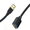 Ugreen USB 3.0 1 M Siyah Uzatma Kablosu
