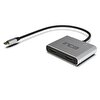 Inca Type-C HUB X4 Çift HDMI 4K 30 Hz + USB 2.0+PD Alüminyum Çevirici Kasa