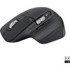 Logitech MX Master 3S Performans 8000 DPI Optik Sensörlü Sessiz Siyah Kablosuz Mouse