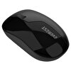 Everest SMW-973 USB 2.4 GHz Gölge Desenli Siyah Kablosuz Mouse