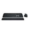 Logitech MX Keys 920-011615 Combo Bilek Destekli Türkçe Klavye ve Mouse Seti