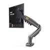 North Bayou Monitör Standı 17"-30" Amortisörlü 2-9 KG Yeni Tasarım 2023 Black Edition NB F80