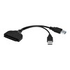 Frisby FA-6616US USB3.0/2.0 => SATA2 Çevirici (Giriş: USB3.0/2.0 Tip-A => Çıkış:2.5"/3.5" SATA2)