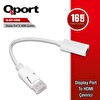 Qport Q-DP-HDB DP (E)=>HDMI(D) Çevirici 4K