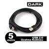 Dark DK CB USB2EXTL500 5m USB2.0 Uzatma Kablosu