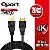 Qport Q-HDMI202  20.0m HDMI Kablo 2.0 4K