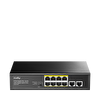 Cudy Switch 8 Port GS1010P 10/100/1000Mbps 2XGE Uplink Vlan&Extend Mode 250M 120W PoE+ Ethernet
