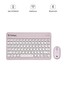 Torima TMK-08 Pembe Kablosuz Bluetooth Klavye Mouse Seti