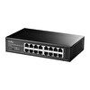 Cudy FS1016 16Port 10/100Mbps 1.6 Gb/sn Metal Kasa Rackmount Masaüstü Switch