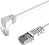 Irenis 2 Metre CAT6 S/FTP Dirsek Kablo Beyaz