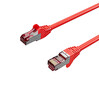 Irenis 15 CM Kırmızı CAT 6A Kablo S/FTP Ethernet Data Center Patch Kablo