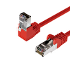 Irenis 3 Metre CAT6 S/FTP Dirsek Kablo Kırmızı