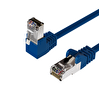 Irenis 5 Metre CAT6 S/FTP Dirsek Kablo Mavi