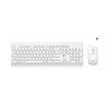 Lecoo KW203 Kablosuz Türkçe Q Ergonomik Klavye - Mouse Seti Beyaz